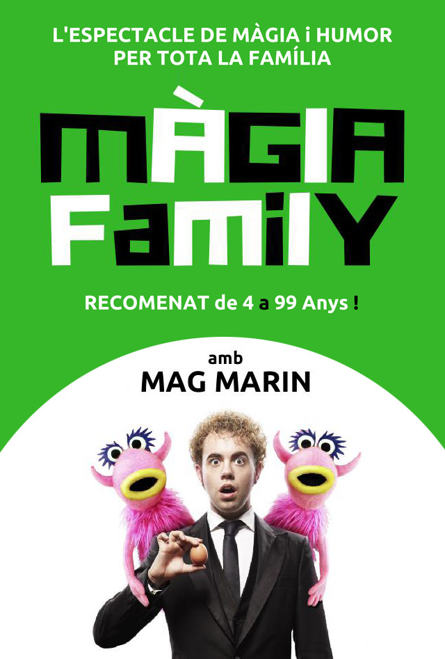Màgia Family, espectacular estrena a l’Eixample Teatre!
